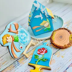 کاتر شیرینی پزی بهگز طرح هندسی مجموعه 7 عددی