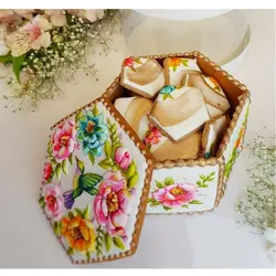 کاتر شیرینی پزی بهگز طرح هندسی مجموعه 7 عددی