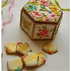 کاتر شیرینی پزی بهگز طرح هندسی مجموعه 7 عددی