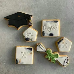 کاتر شیرینی پزی بهگز طرح هندسی مجموعه 7 عددی