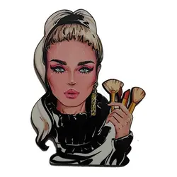 تاپر تزیین کیک بهگز مدل دختر گریمور آرایشگر