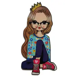 تاپر تزیین کیک بهگز مدل دختر رویایی