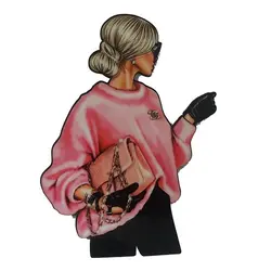 تاپر تزیین کیک بهگز مدل دختر مدیر