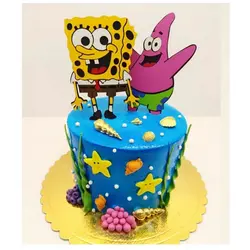 تاپر تزیین کیک بهگز مدل پاتریک