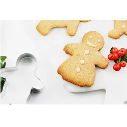 قیمت مشخصات خرید اینترنتی کاتر شیرینی پزی بهگز مدل آقا و خانم زنجبیلی مجموعه 2 عددی