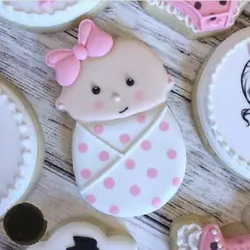 کاتر شیرینی پزی بهگز مدل نوزاد و کالسکه مجموعه 3 عددی