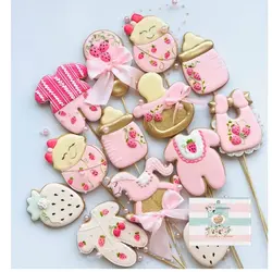 کاتر شیرینی پزی بهگز مدل نوزاد و کالسکه مجموعه 3 عددی