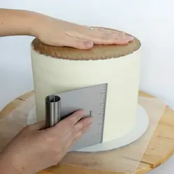 کاردک خامه کشی و شیرینی پزی مدرج بهگز - 15 سانتی متر