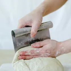 کاردک خامه کشی و شیرینی پزی مدرج بهگز - 15 سانتی متر