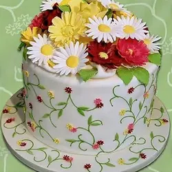 کاتر فشاری شیرینی پزی مدل گل مینا مجموعه 3 عددی