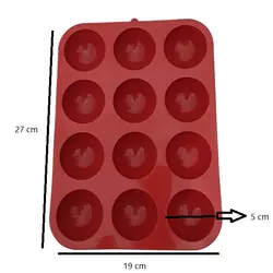 قالب شکلات و شیرینی سیلیکونی رویال مدل بهگز