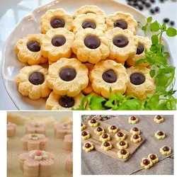 کاتر فشاری شیرینی مربایی مدل گل رز