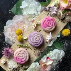 کاتر فشاری شیرینی مربایی مدل گل رز