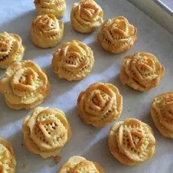 کاتر فشاری شیرینی مربایی مدل گل رز