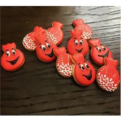 کاتر شیرینی پزی بهگز مدل انار مجموعه 2 عددی