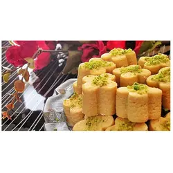 کاتر شیرینی پزی مدل گل چهار پر مجموعه 4 عددی