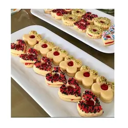 کاتر شیرینی پزی مدل گل چهار پر مجموعه 4 عددی