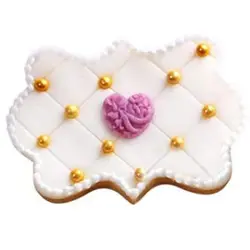 ابزار شیرینی کاتر و پانچ فوندانت مدل لوزی