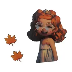 تاپر تزیین کیک بهگز مدل دختر ملوس مجموعه 3 عددی