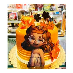 تاپر تزیین کیک بهگز مدل دختر ملوس مجموعه 3 عددی