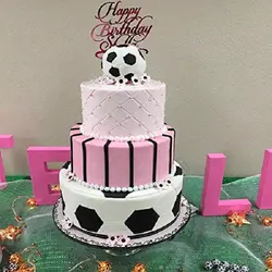 کاتر شیرینی پزی مدل توپ فوتبال مجموع 6 عدد