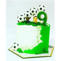 کاتر شیرینی پزی مدل توپ فوتبال مجموع 6 عدد