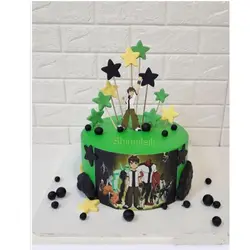 تاپر تزیین کیک بهگز مدل بن تن مجموعه 2 عددی