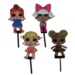 تاپر تزیین کیک بهگز مدل لول مجموعه 4 عددی