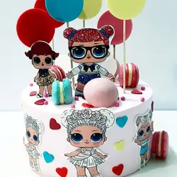 تاپر تزیین کیک بهگز مدل لول مجموعه 4 عددی