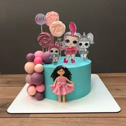 تاپر تزیین کیک بهگز مدل لول مجموعه 4 عددی