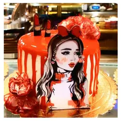 ابزار تاپر تزیین کیک بهگز مدل Girll lux مجموعه 3 عددی12000