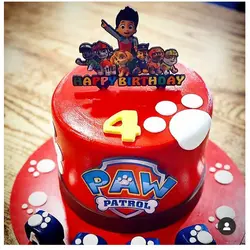 تاپر تزیین کیک پسرانه بهگز مدل سگ های نگهبان