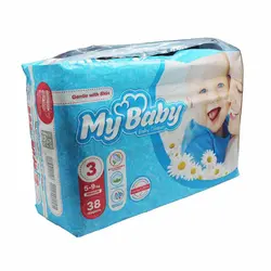 پوشک مای بی بی سایز سه  38 عددی