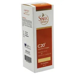 کرم روشن کننده ویتامین SPARK WOODEN +C20