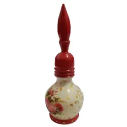 سرمه دان چوبی طرح سه خط طلا کوب - زلفنا