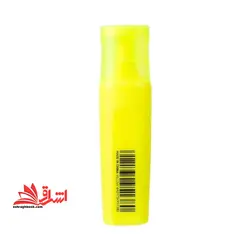 ماژیک علامت گذار هایلایتر رنگ زرد فسفری Deli accent S۶۲۱ DELI HIGHLIGHTER CHISEL TIP: ۱-۵MM YELLOW