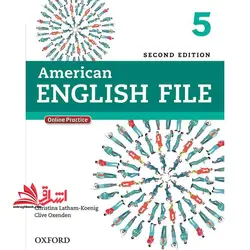 american english file ۵ + CD SB + WB EDI ۲