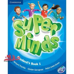 Super Minds ۱ SB+WB+CD+DVD