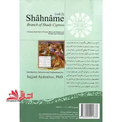 شاهنامه: شاخ سرو سایه فکن: برگزیده داستانهای فرود، بیژن و منیژه و رستم و اسفندیار کد ۱۹۱۳