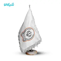 پرچم رو میزی طرح بانک سپه - شیکالو