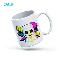 ماگ طرح مارشمالو رنگی - شیکالو