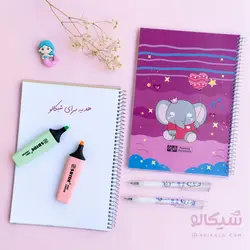 دفتر نقاشی سیمی 50 برگ فیلی - شیکالو