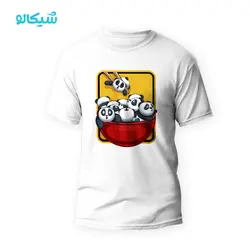 تیشرت ظرف غذای پاندایی - شیکالو