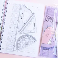 ست خط کش گونیا و نقاله دایناسور - شیکالو