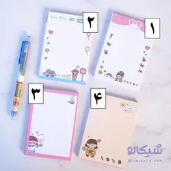 نوت پد دخترونه - شیکالو
