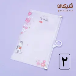 کاور شفاف زیپ دار - شیکالو