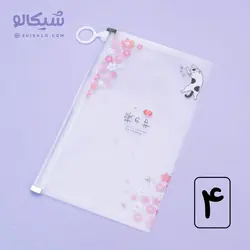 کاور شفاف زیپ دار - شیکالو
