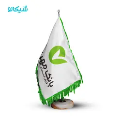 پرچم رومیزی بانک مهر - شیکالو