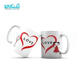 ماگ ست عاشقانه - شیکالو