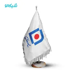 پرچم رومیزی بیمه سامان - شیکالو